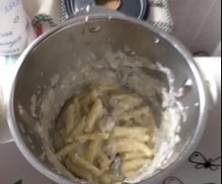 Pasta gorgonzola e tonno