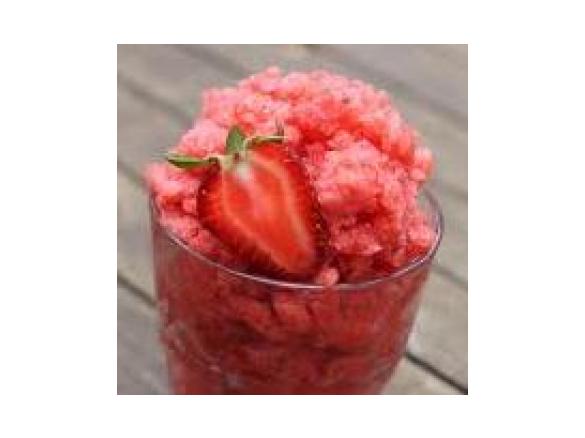 Granita alla Fragola veloce