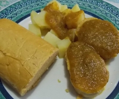 Polpettone di tonno con sughetto