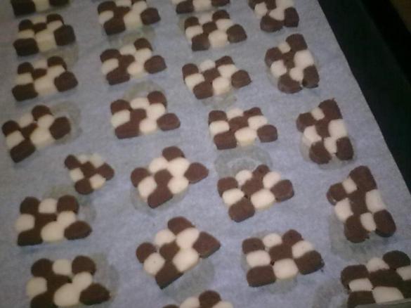 Biscotti a scacchi
