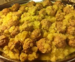 Polpette in salsa di mele