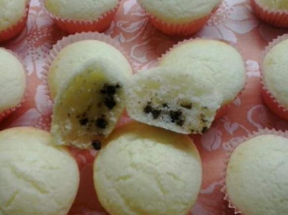 Muffin con gocce di cioccolato senza glutine
