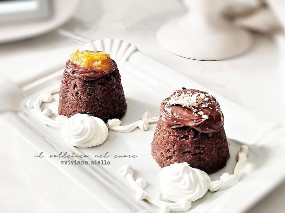 Pudding di pane al cioccolato e frutti rossi cotto al varoma - Contest ristorante