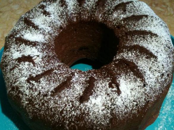 Ciambella di ricotta al cacao