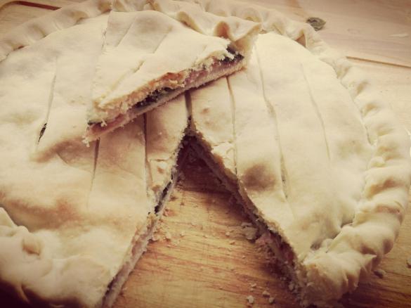 Torta rustica con rape e pancetta - Contest rapa