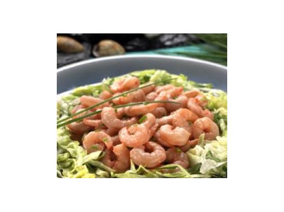 Gamberi marinati all'erba cipollina