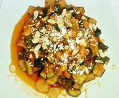 Trifolata di zucchine ai porri