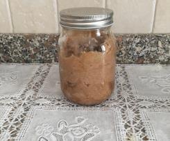 Crema di mandorle e cocco con cannella