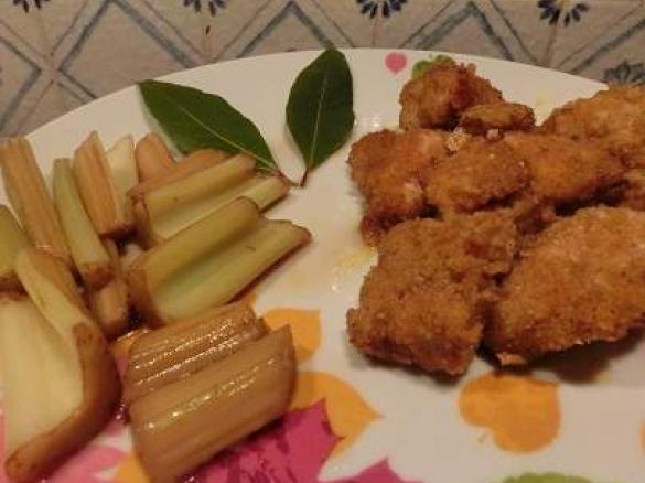 Pollo(non)Fritto al Latticello e Sedano in Agrodolce(ricetta di Gordon Ramsay)