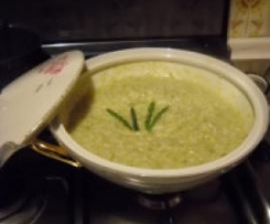 risotto con asparagi di campagna