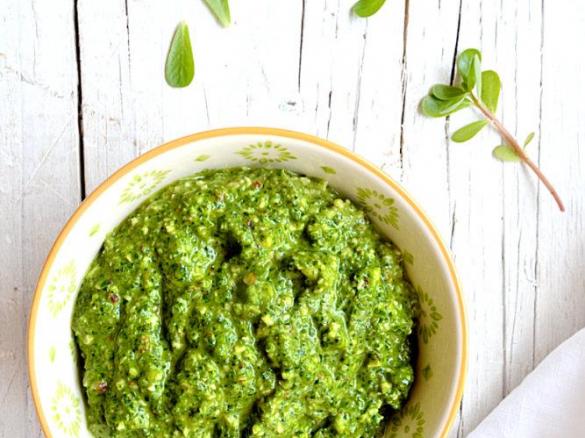 Pesto all portulaca