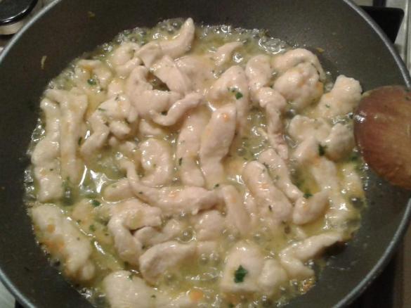 Pollo "alla milanese"