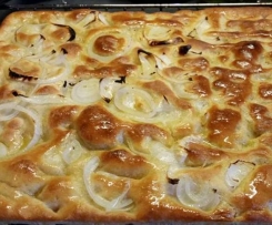 Focaccia genovese w la focaccia