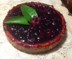 Cheese cake soufflè ai frutti di bosco