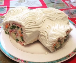 TRONCHETTO SALATO con insalata russa