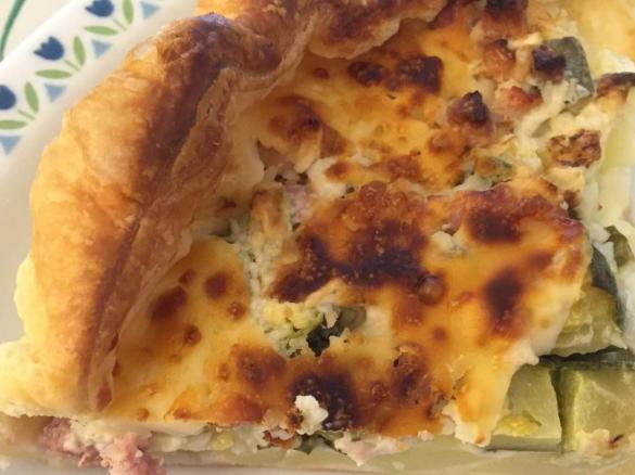 TORTA SALATA STRACCHINO E PANCETTA