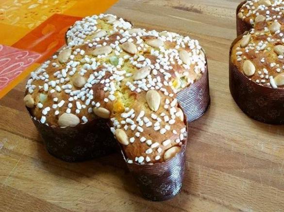 Colomba di Pasqua (per forma da 1 kg)