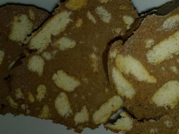 Salame al mascarpone e nutella