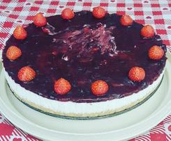 Cheesecake fredda philadelphia, ricotta e yogurt