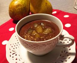 Cioccolata calda allo zenzero con pere caramellate (Contest Cioccolate calde)