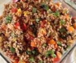 Insalata di farro con verdure