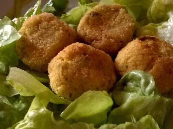 Crocchette di miglio e verdure