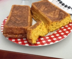 Plum-cake di carote e zucchine alla provola