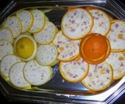 ruote agrumate per buffet finger food