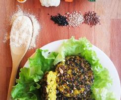 Burger vegetali con pochi grassi