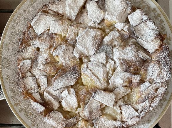 Torta cremosa alle mele