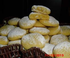 Biscotti con farina di mais senza uova