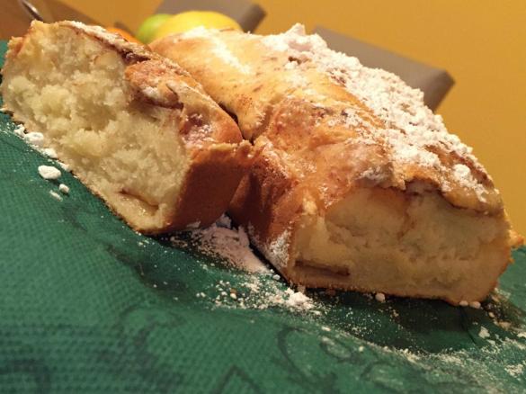 Plumcake alle mele senza uova