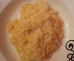 RISOTTO CREMOSO CON ZUCCA E CRESCENZA