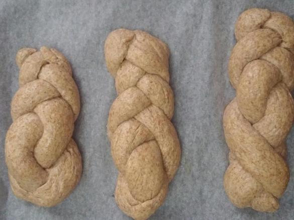 Pane integrale alla crusca d'avena.