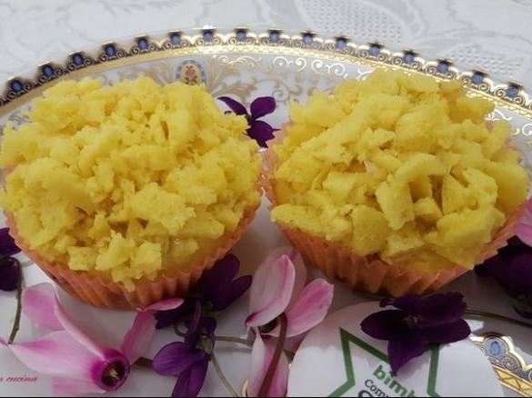 Muffin mimosa salati