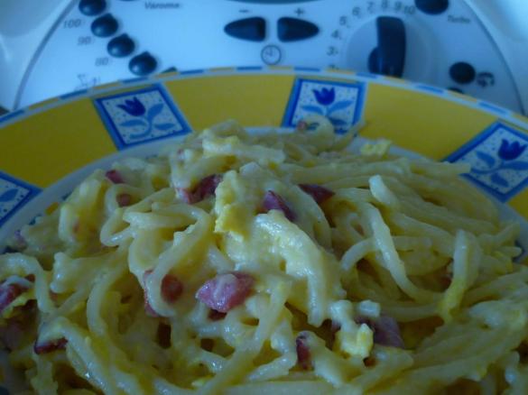 spaghetti alla carbonara a modo mio