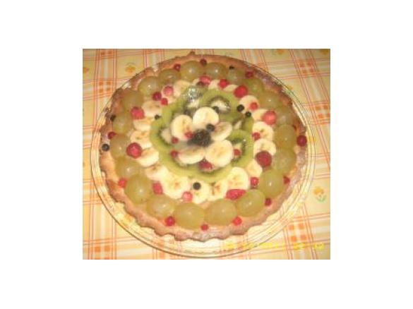 crostata alla frutta (semplice ma gustosa )