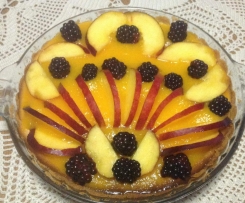 Cheesecake alle pesche