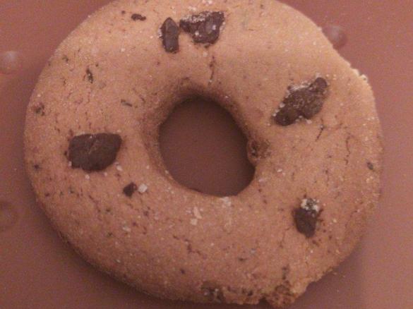 Ciambelline con gocce di cioccolato