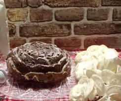 TORTA CON FARINA DI FARRO INTEGRALE E LIQUIRIZIA