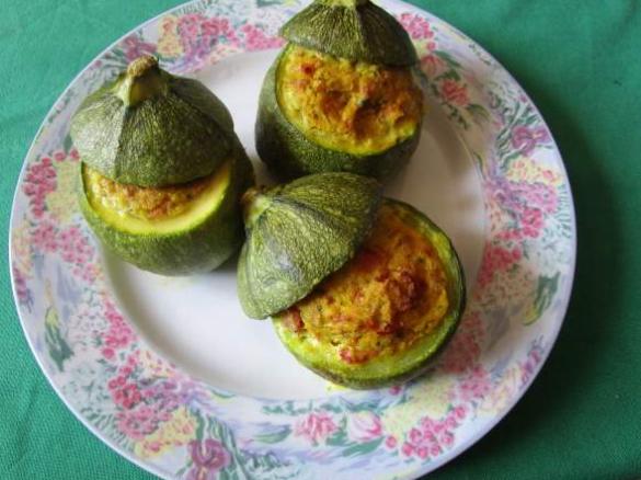 zucchine tonde ripiene