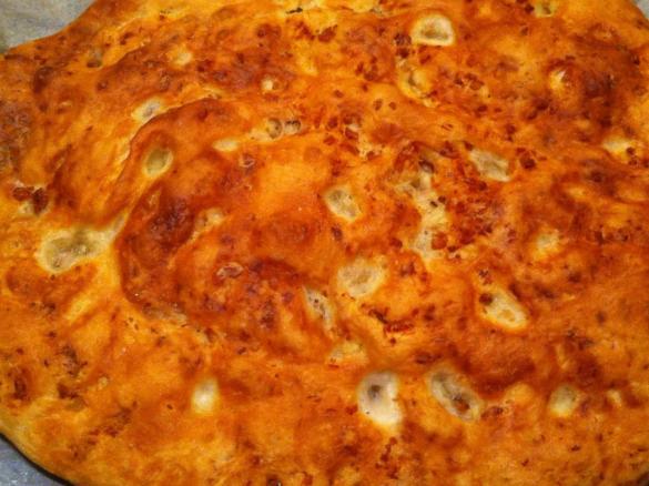 Gnocco al forno (focaccia)