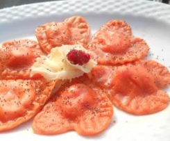 RAVIOLI DAL CUORE MORBIDO (a modo mio)