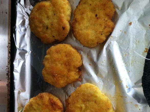 MINI HAMBURGER DI POLLO E BROCCOLI