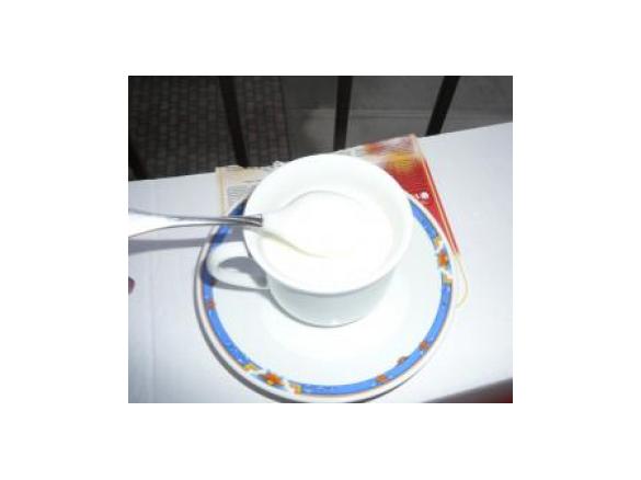 Cioccolata bianca calda