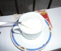 Cioccolata bianca calda