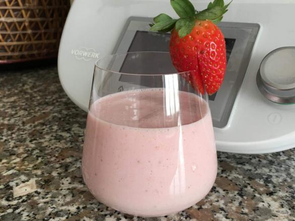 Frullato light di fragole