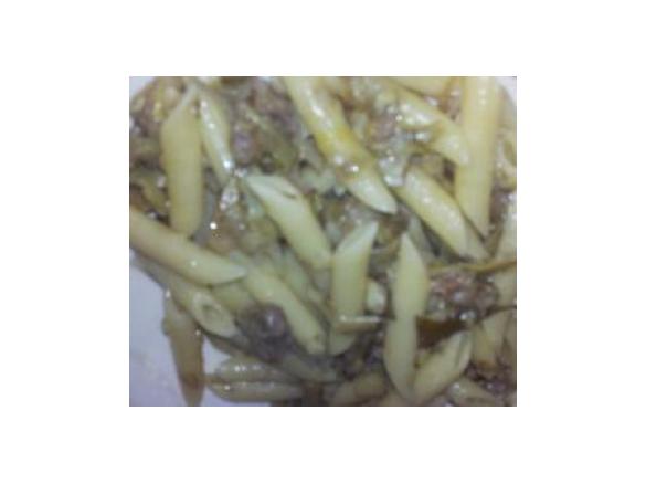 Pennette ai carciofi e salsiccia
