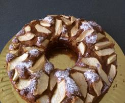 Ciambella mele e crema tuttasalute senza lattosio