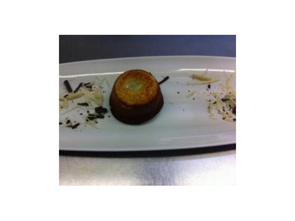 tortino ai due cioccolati